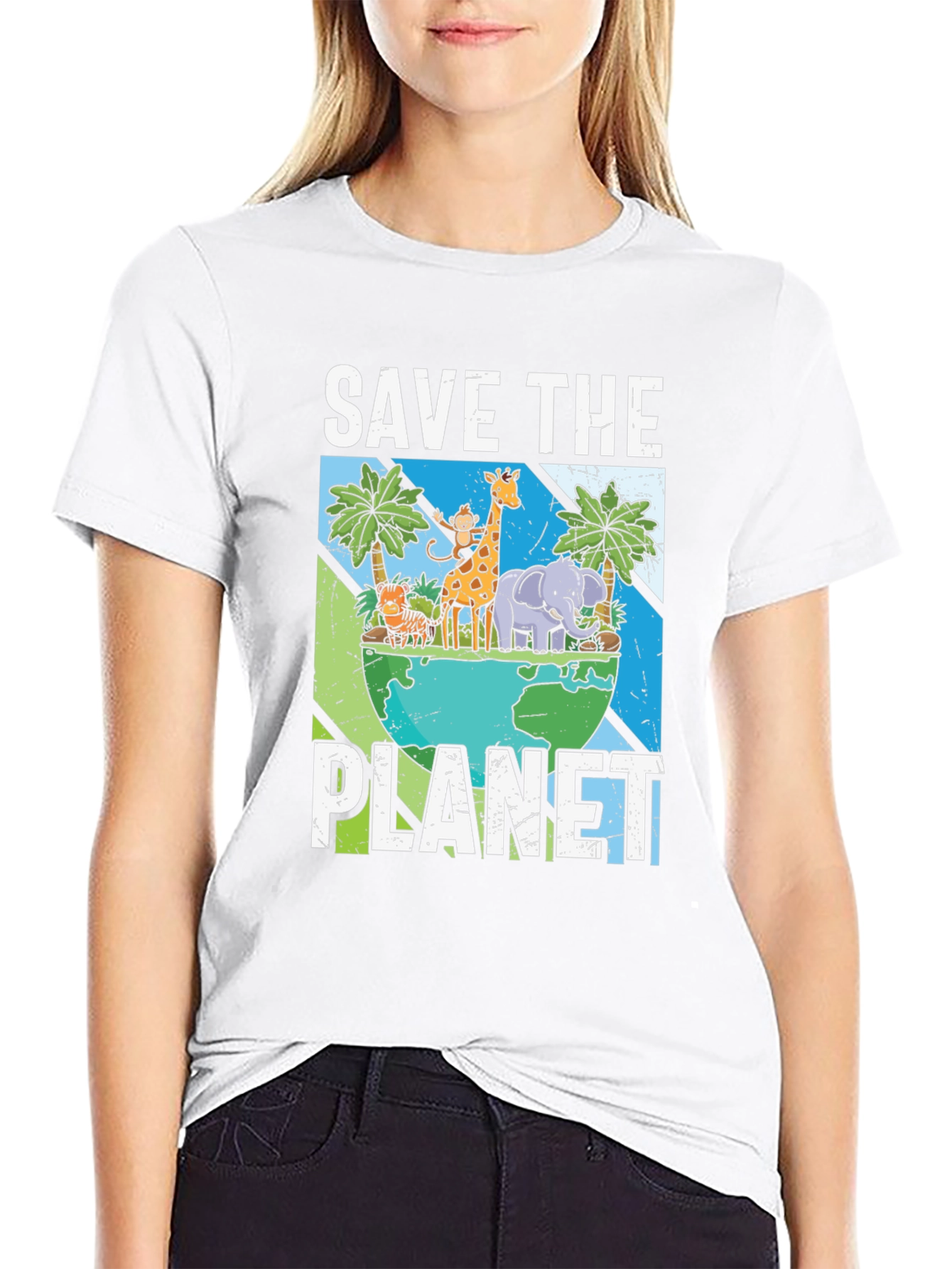 Save The Planet Graphic T-Shirt