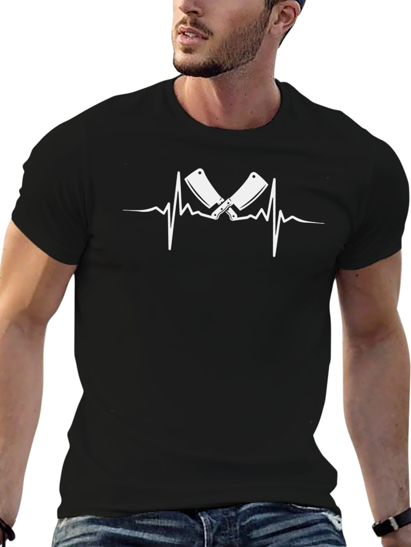 Butchers Heartbeat T-Shirt - Culinary Passion