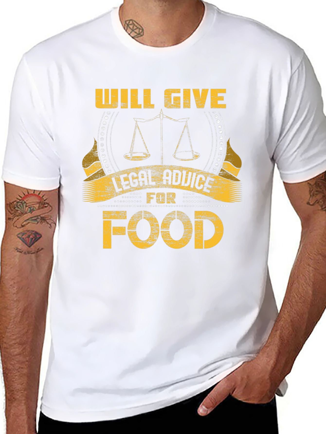 Will Give Legal Advice for Food T-Shirt