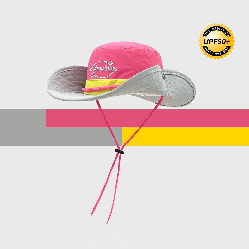 Versatile Outdoor Sun Protection Cowboy Hat for Camping & Fishing