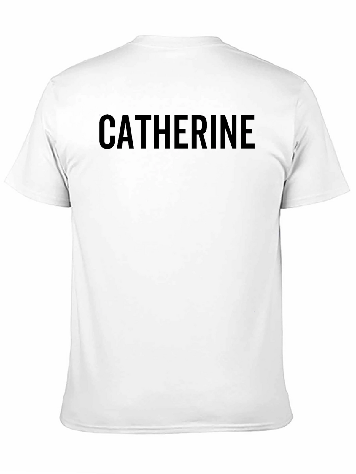 Personalized Catherine Black T-Shirt