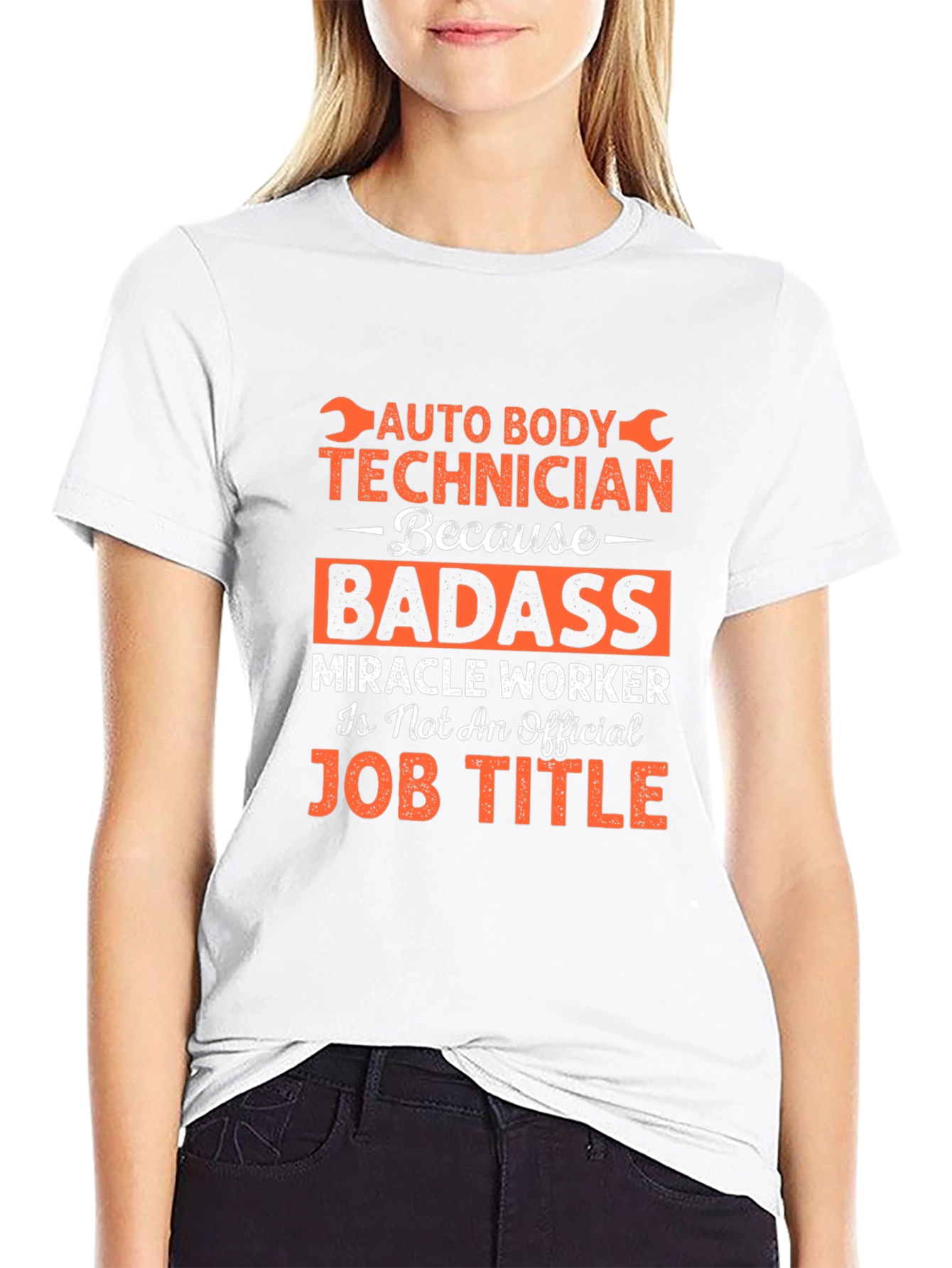 Auto Body Technician Badass Graphic Tee