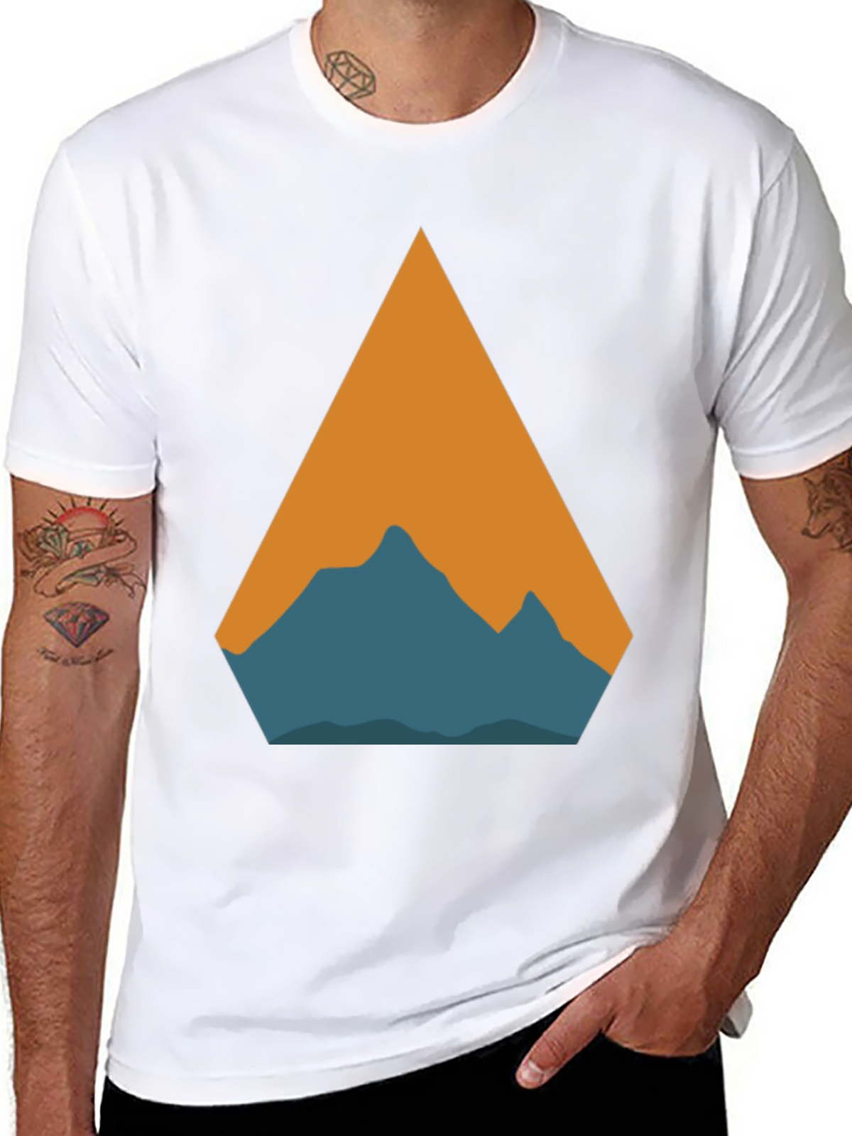 Mountain Graphic Tee - Adventure Awaits!