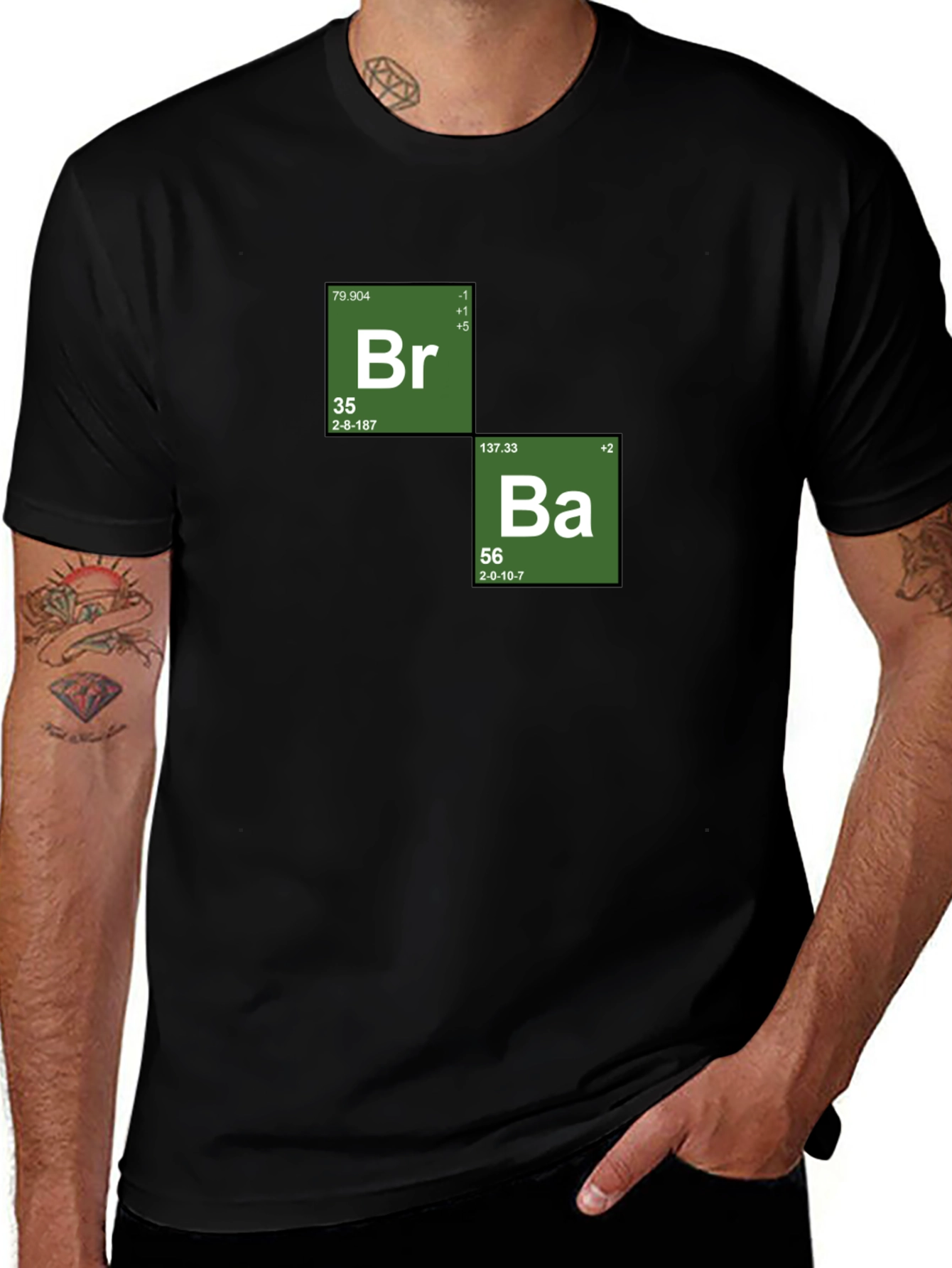 Breaking Bad Inspired Periodic Table T-Shirt
