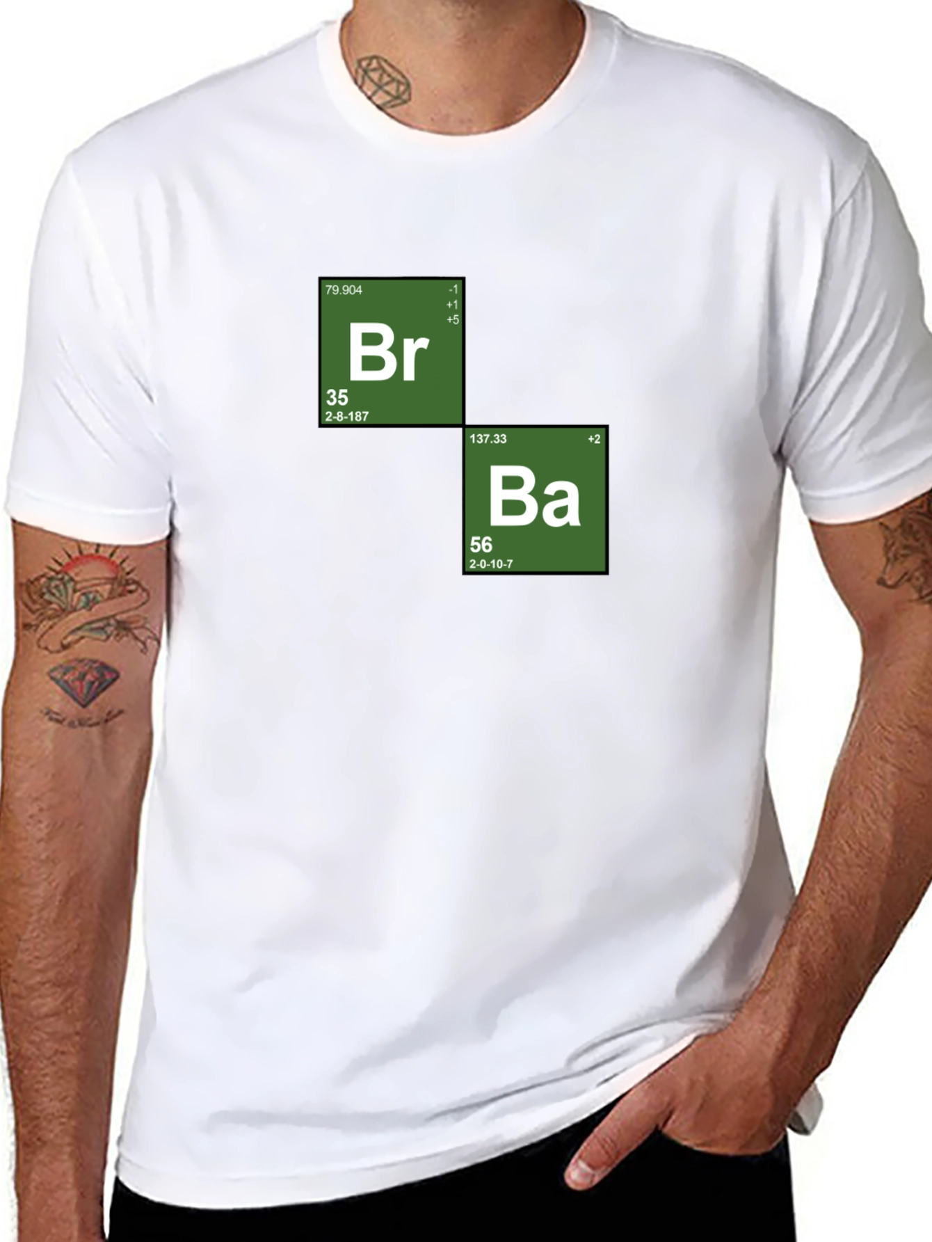 Breaking Bad Inspired Periodic Table T-Shirt