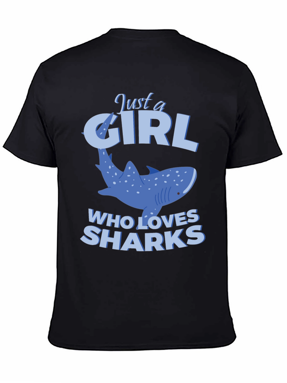 Just a Girl Who Loves Sharks T-Shirt