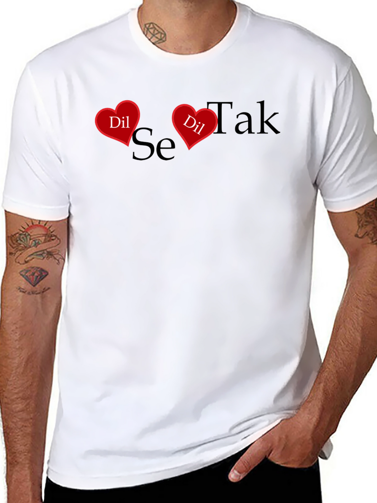 Dil Se Dil Tak - Graphic T-Shirt