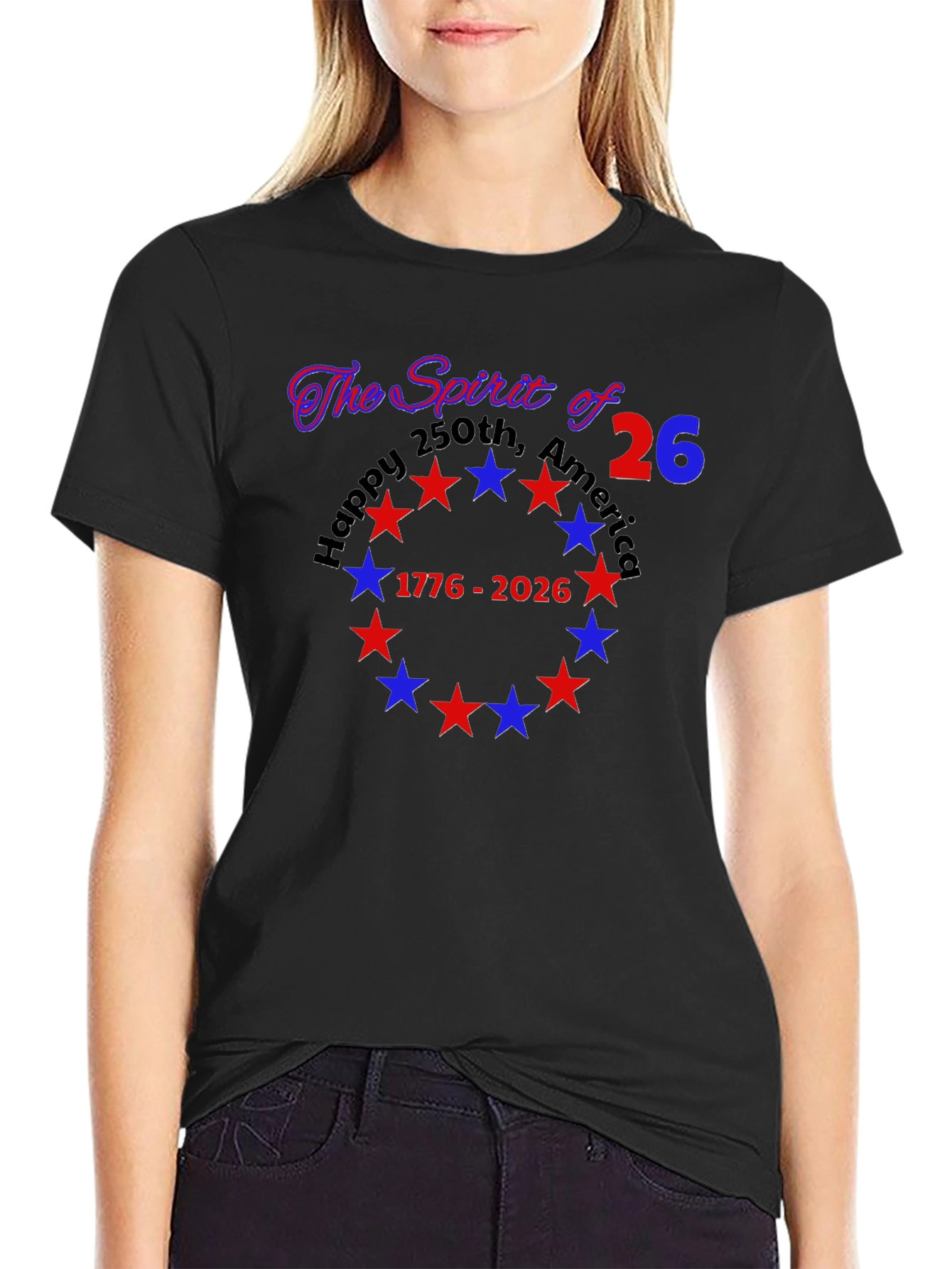 Spirit of 26 America 250th Anniversary T-Shirt