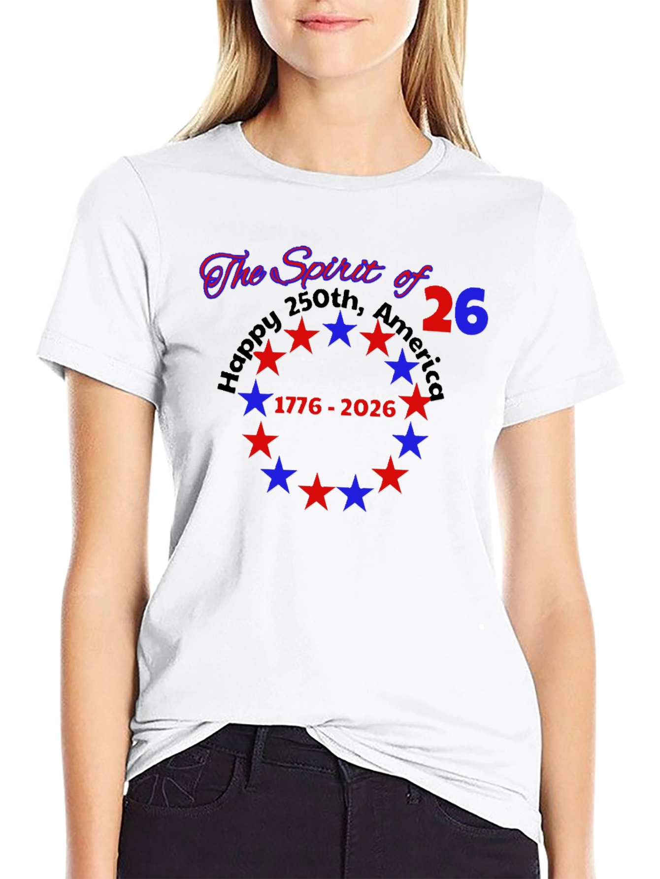 Spirit of 26 America 250th Anniversary T-Shirt