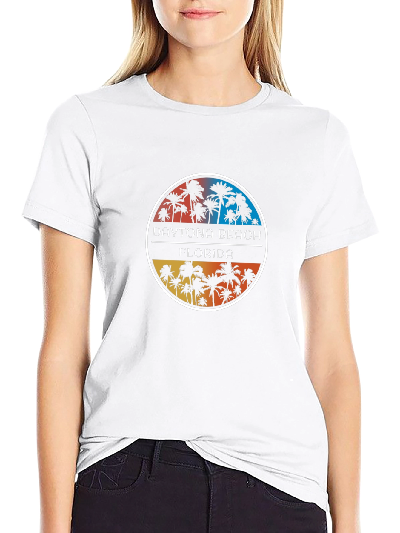Daytona Beach Florida Palm Tree T-Shirt