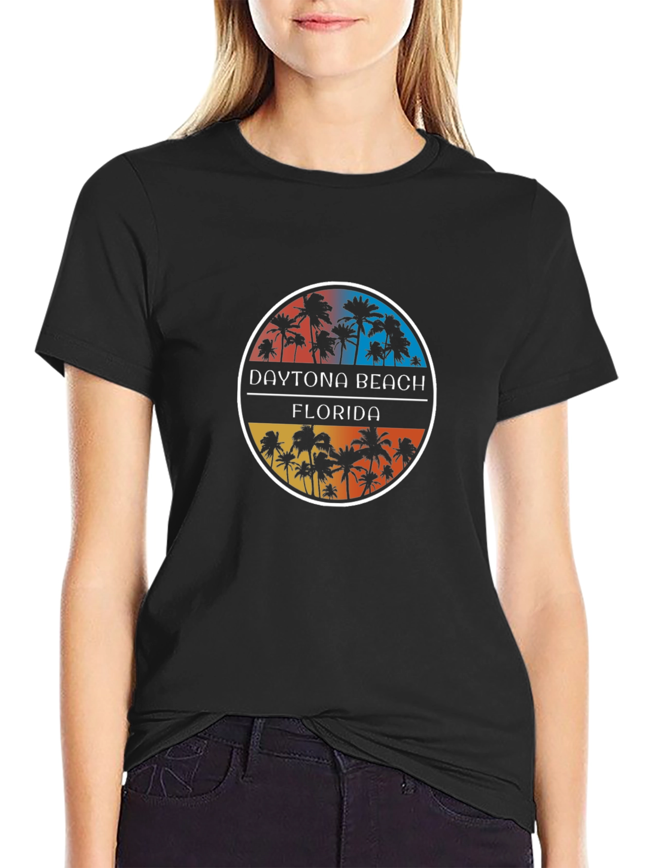 Daytona Beach Florida Palm Tree T-Shirt