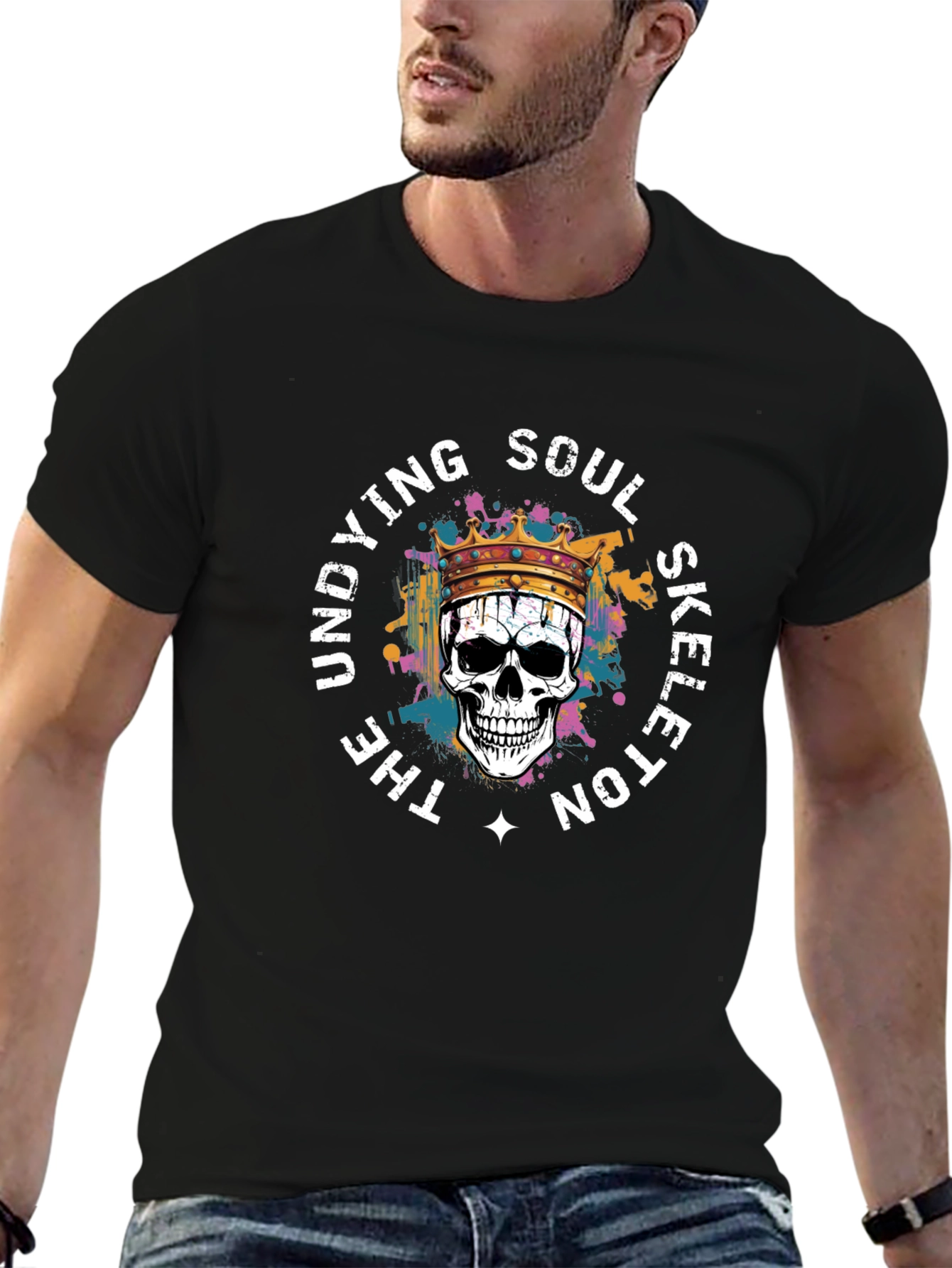 Undying Soul Skeleton Graphic Tee