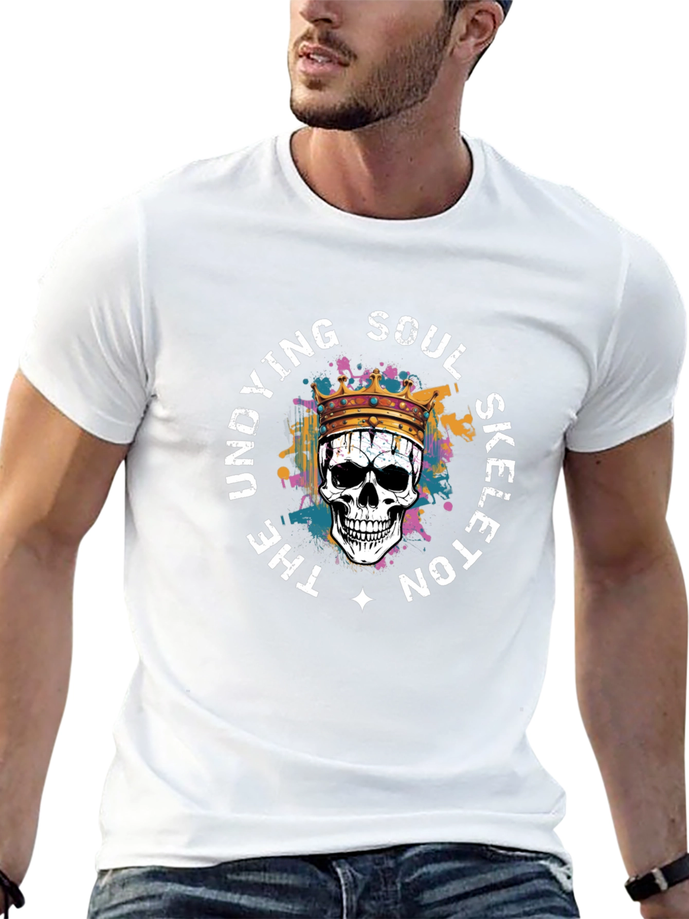Undying Soul Skeleton Graphic Tee