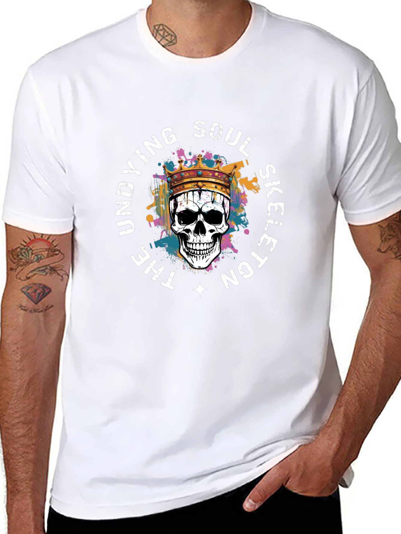 Undying Soul Skeleton Graphic Tee
