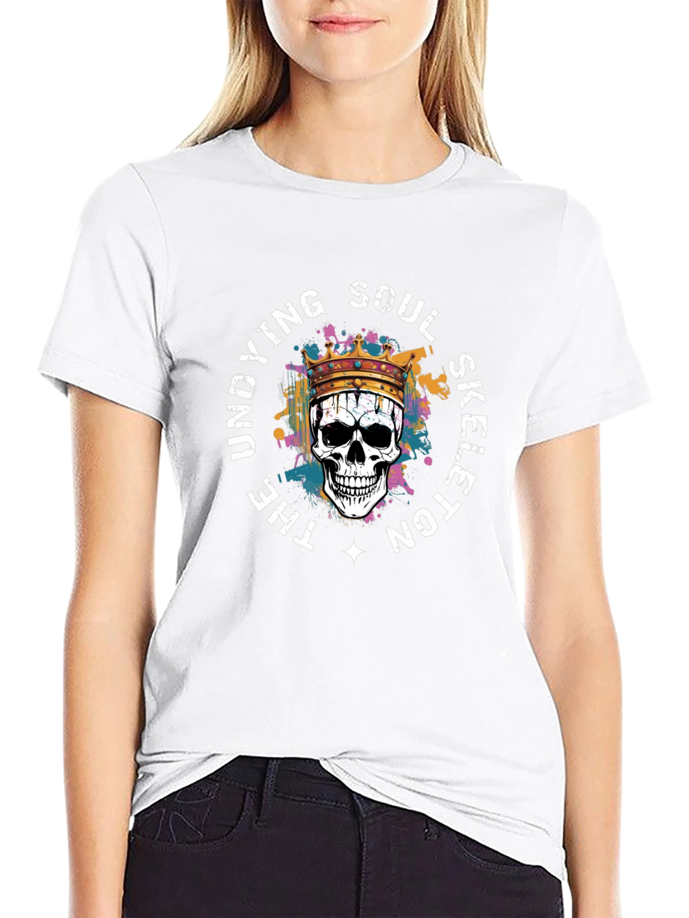 Undying Soul Skeleton Graphic Tee