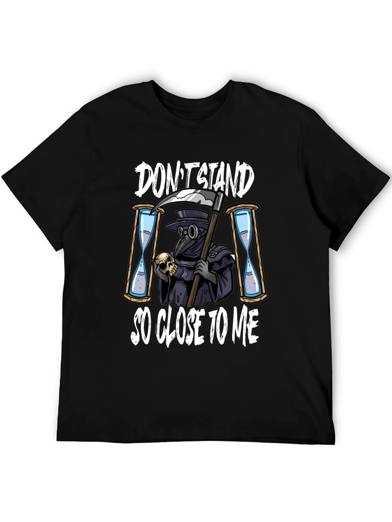 Dont Stand So Close T-Shirt Grim Reaper Design
