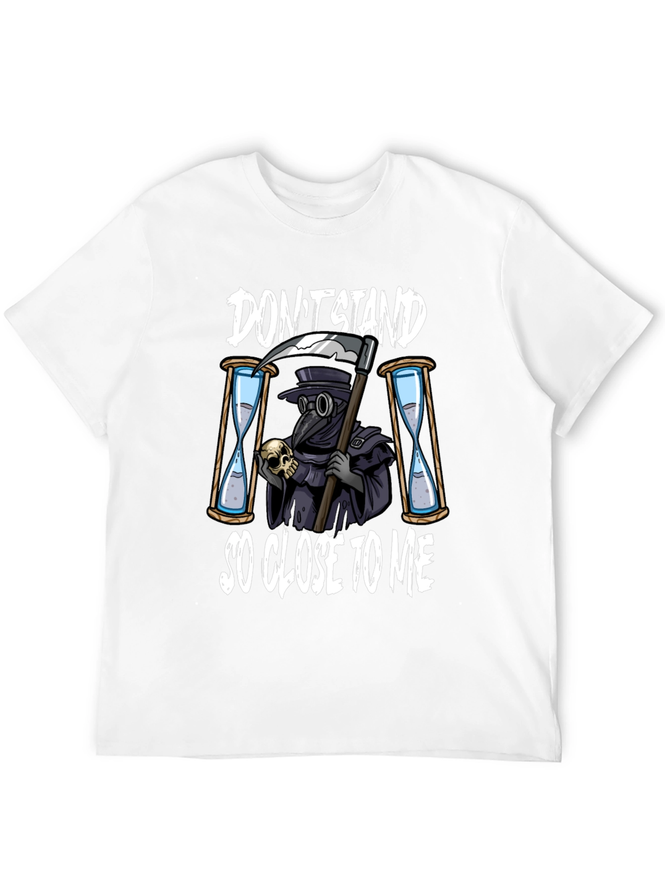 Dont Stand So Close T-Shirt Grim Reaper Design