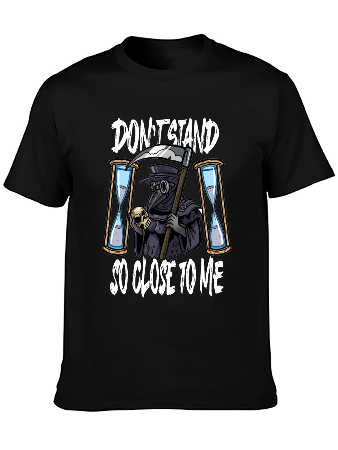 Dont Stand So Close T-Shirt Grim Reaper Design