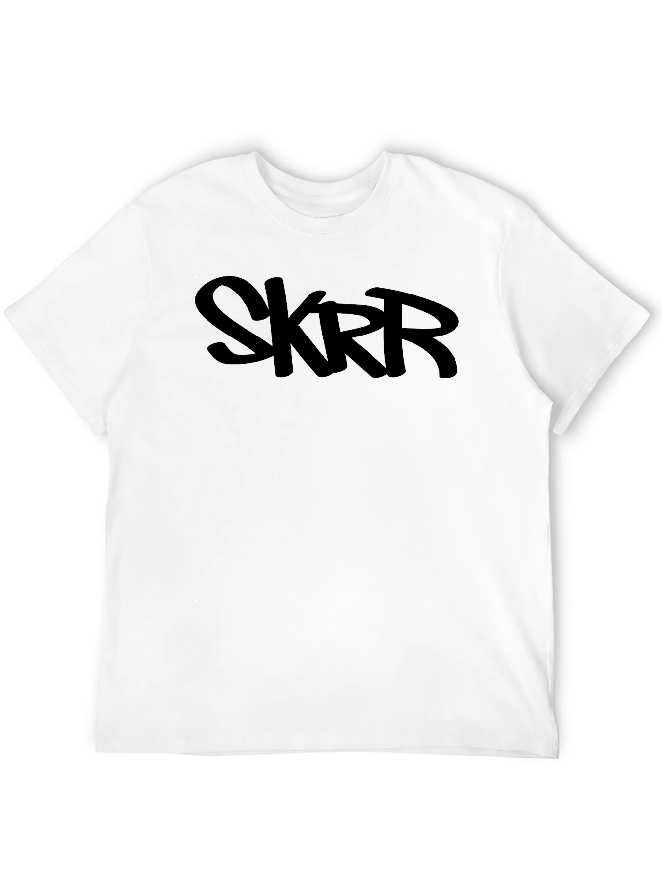 SKRR Mens Short Sleeve T-Shirt - Black