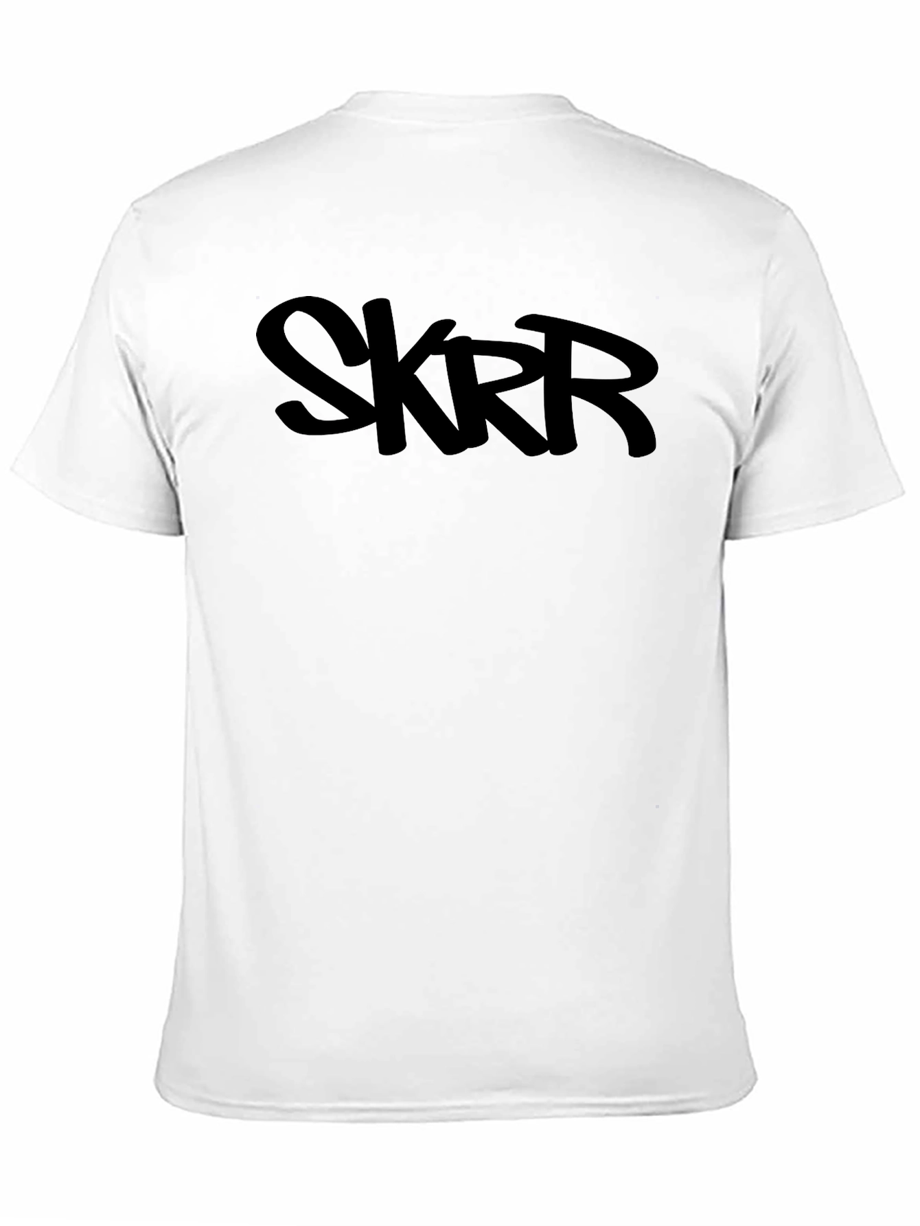 SKRR Mens Short Sleeve T-Shirt - Black