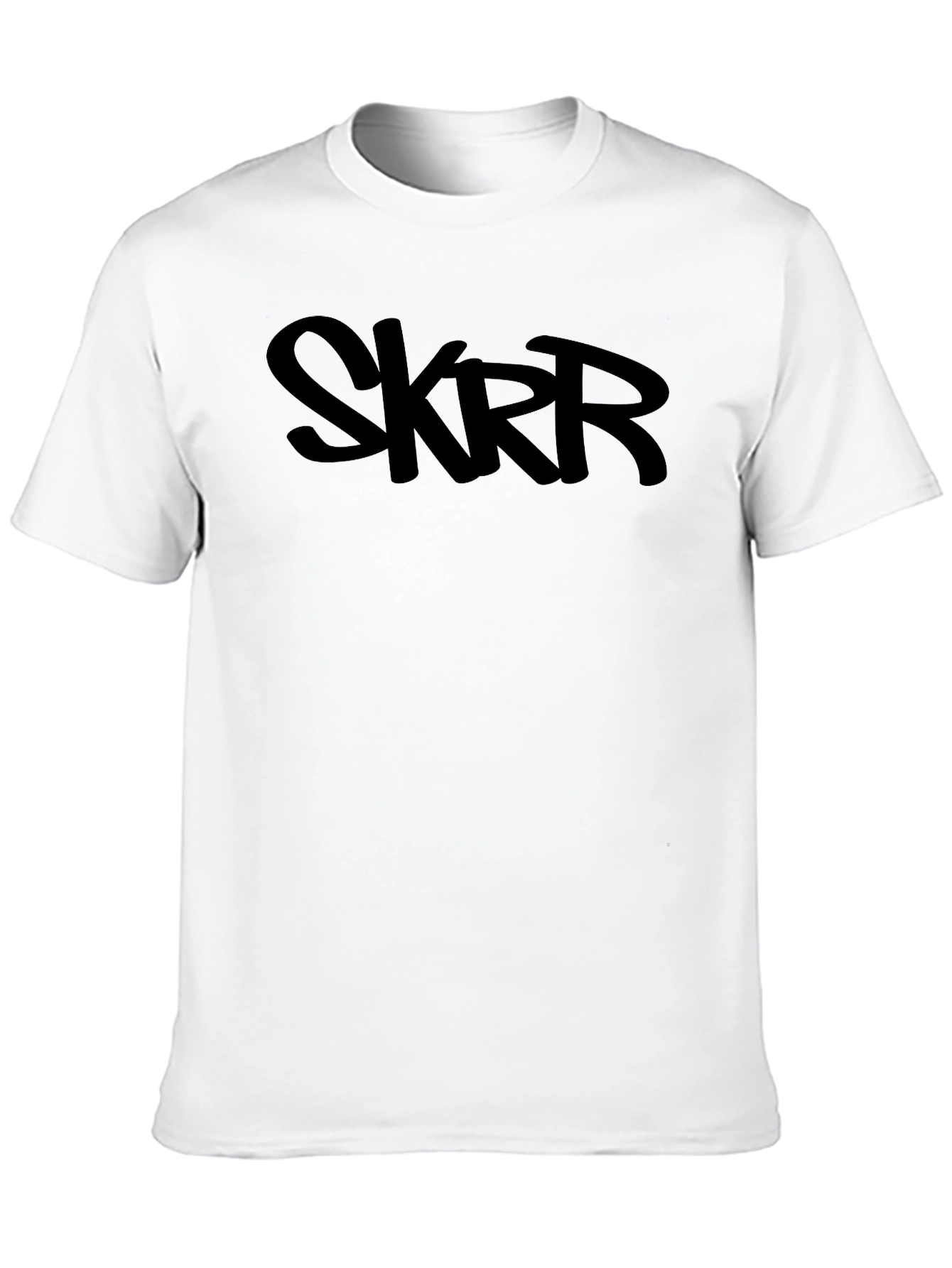 SKRR Mens Short Sleeve T-Shirt - Black