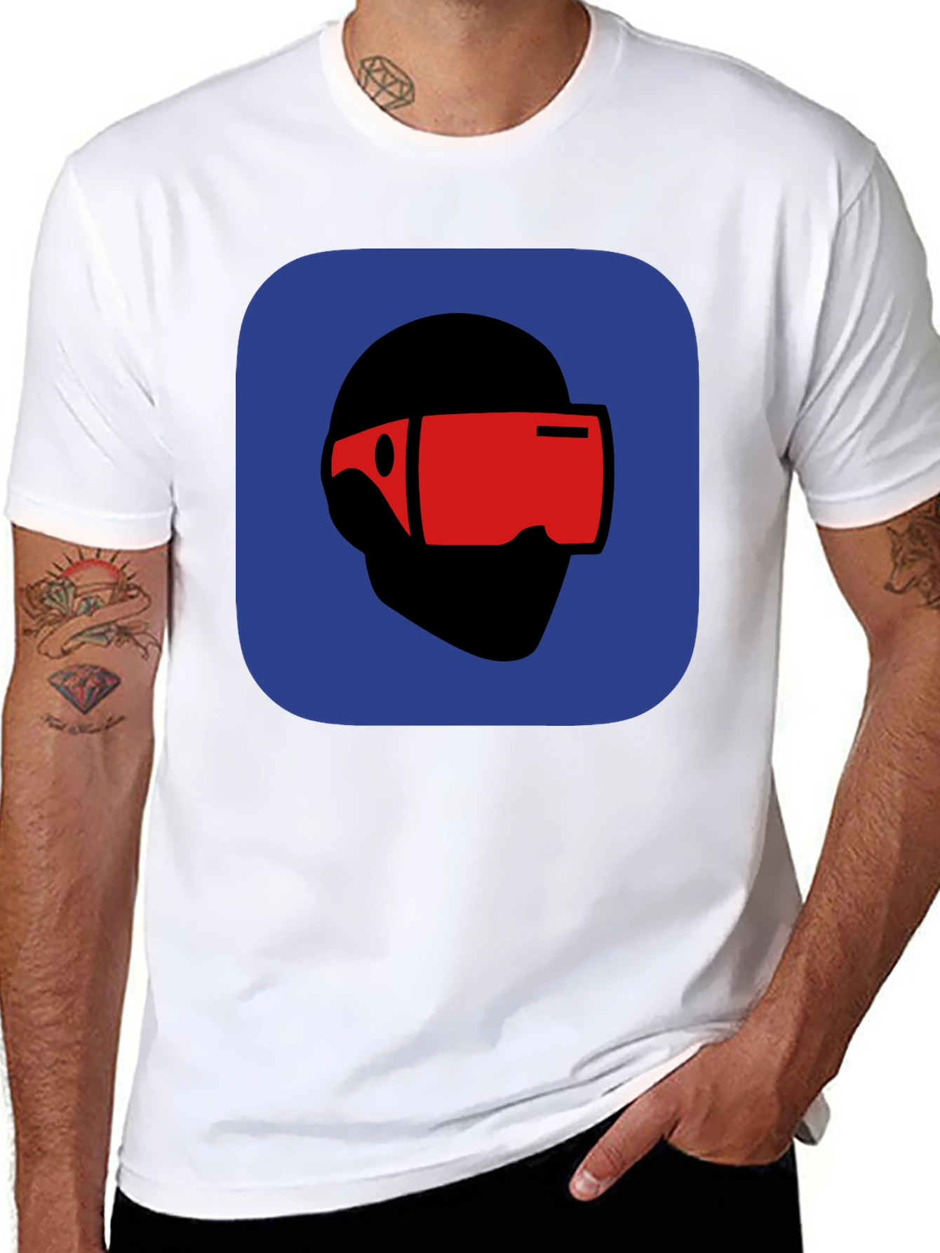 VR Headset Graphic Tee - Stylish & Unique Design