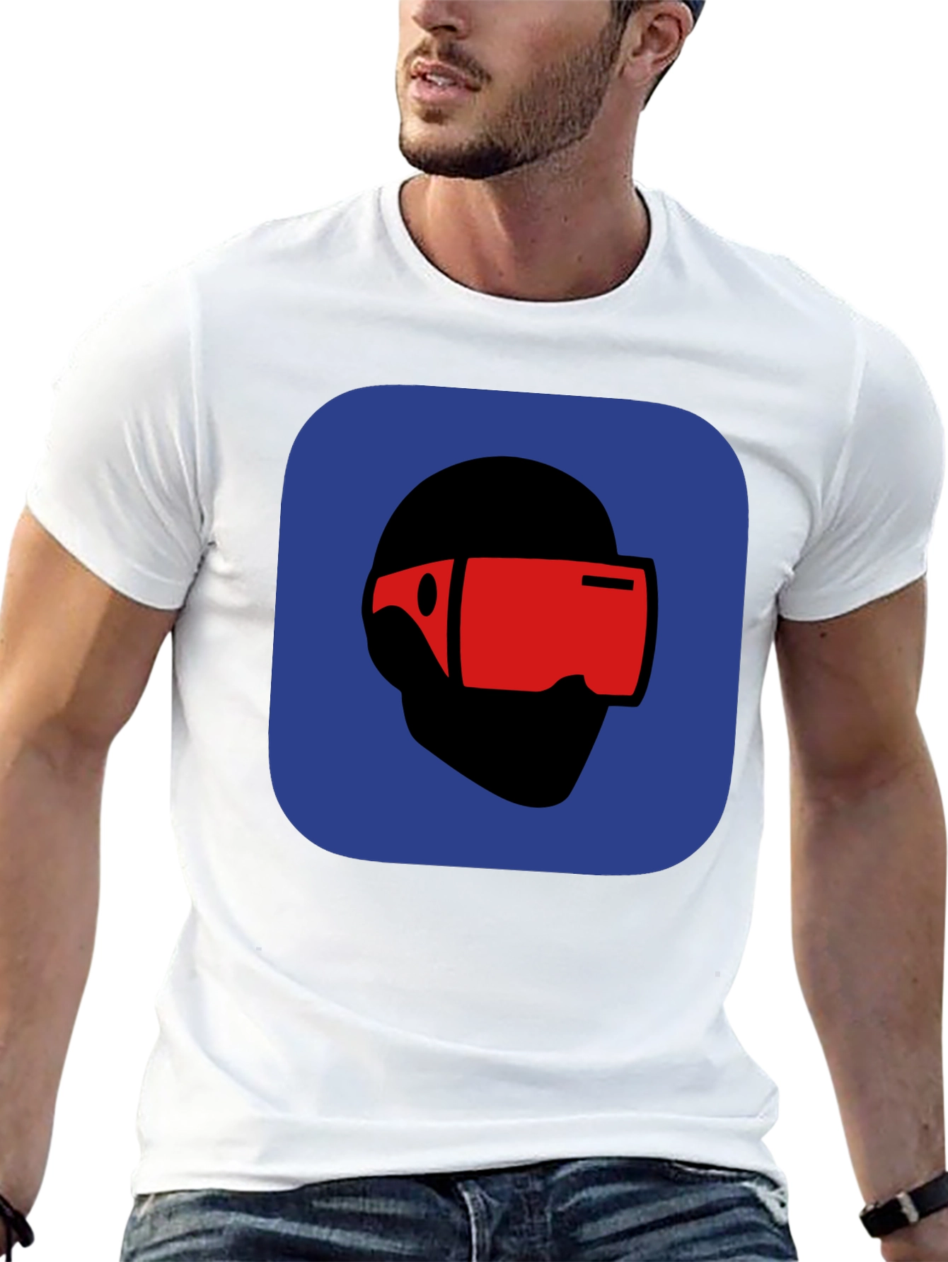 VR Headset Graphic Tee - Stylish & Unique Design