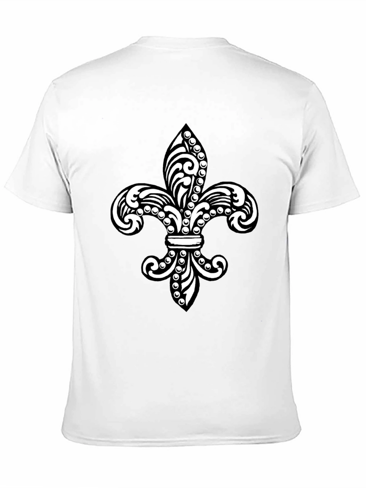 Fleur-de-lis Graphic Black T-Shirt
