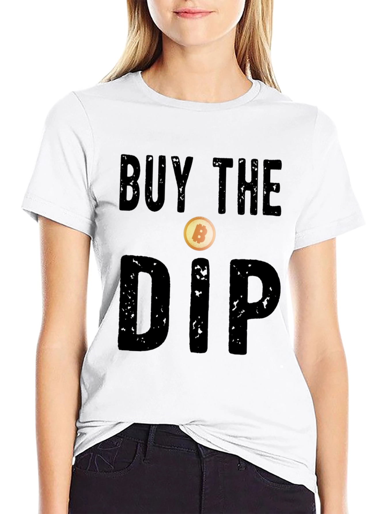 Buy The Dip Bitcoin Crypto T-Shirt