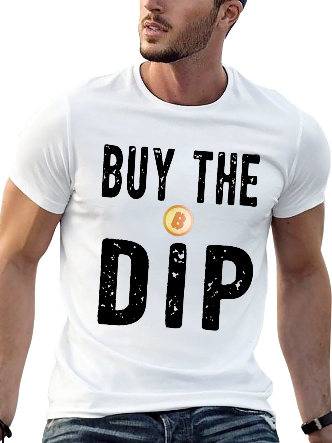Buy The Dip Bitcoin Crypto T-Shirt