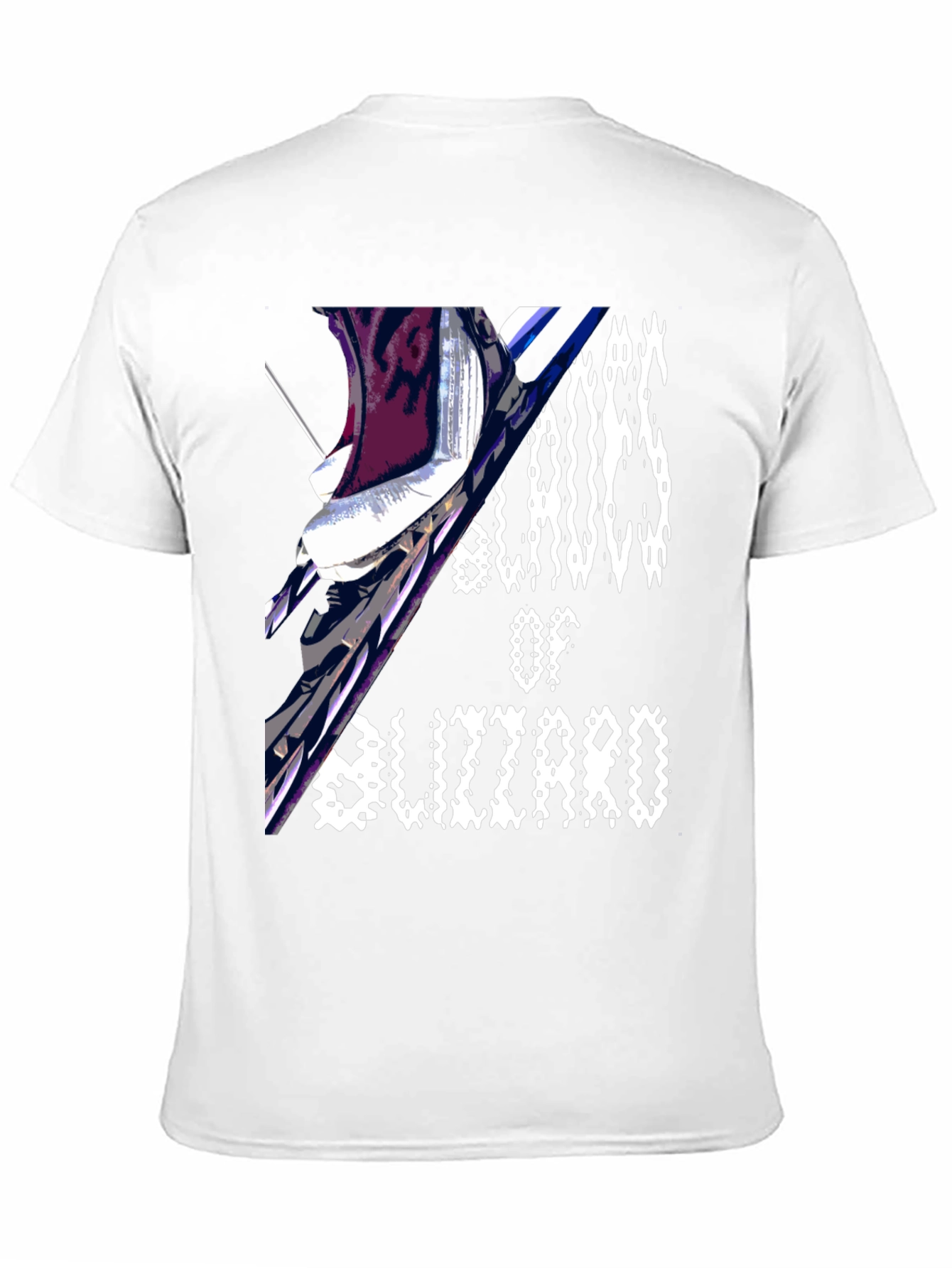 Blades of Blizzard Black Graphic Tee