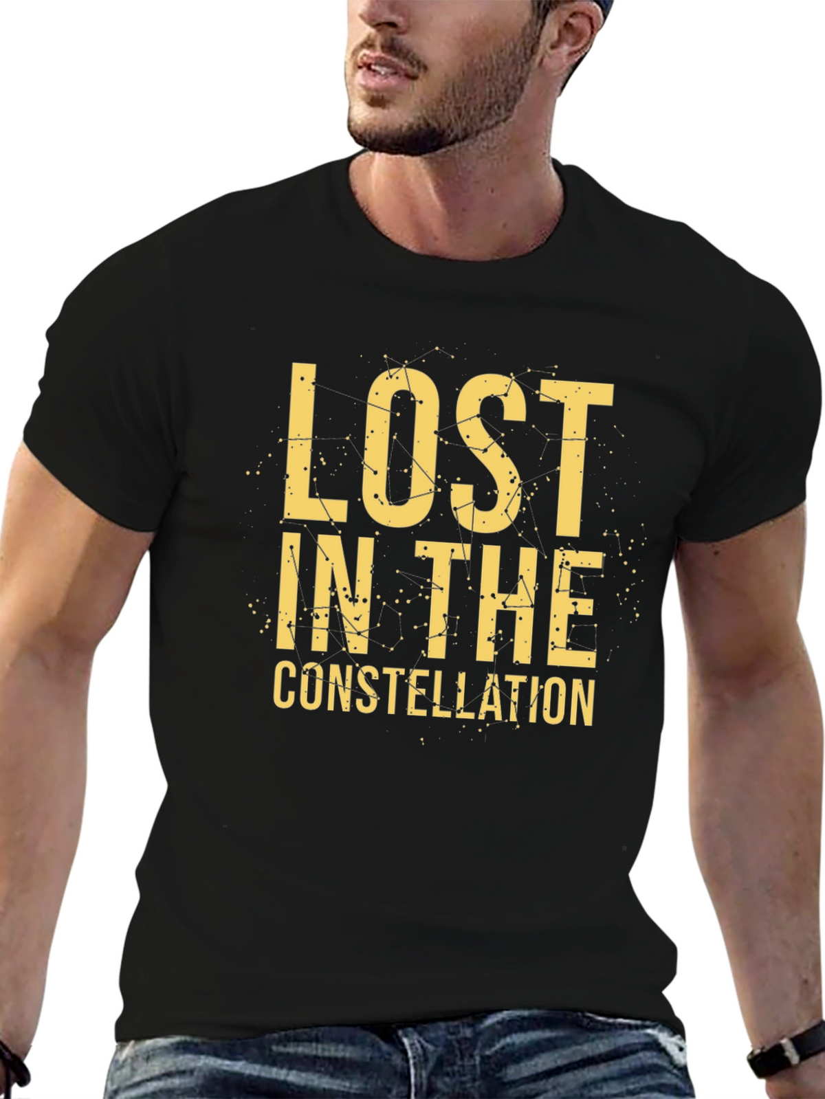 Lost in the Constellation Graphic T-Shirt