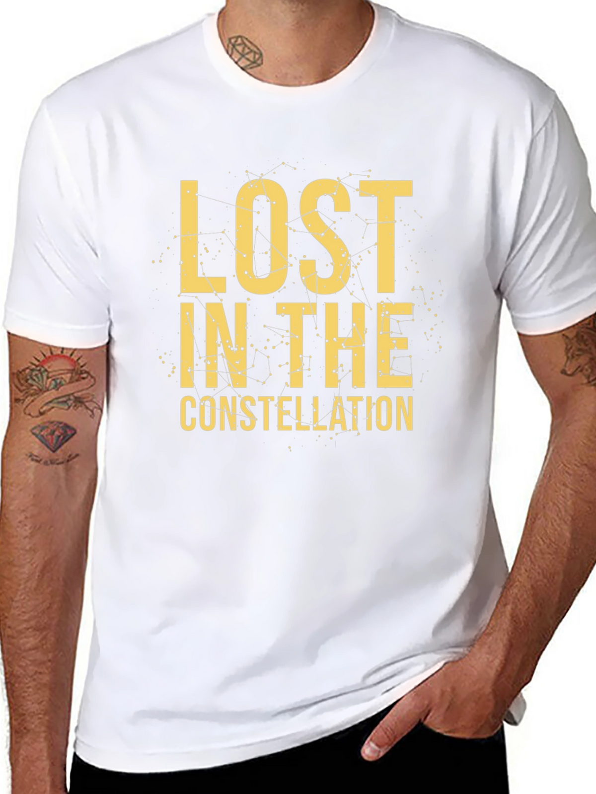 Lost in the Constellation Graphic T-Shirt