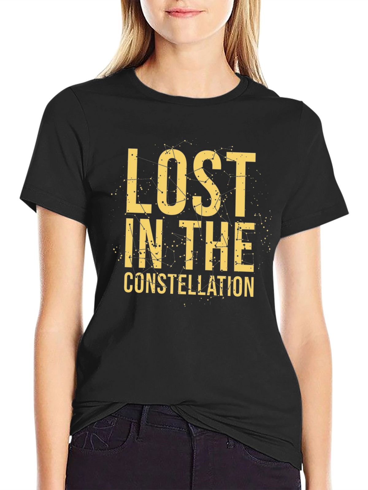 Lost in the Constellation Graphic T-Shirt