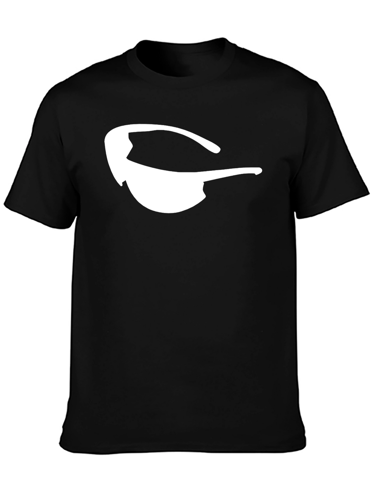 Modern Sunglasses Graphic T-Shirt - Black Casual Tee