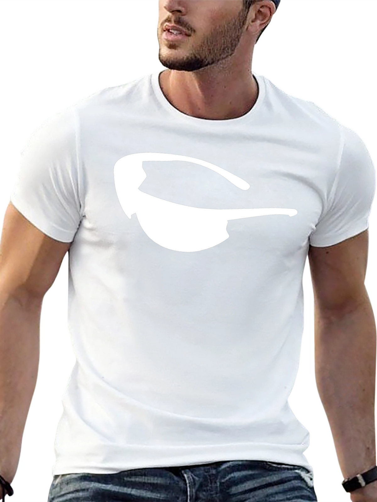 Modern Sunglasses Graphic T-Shirt - Black Casual Tee