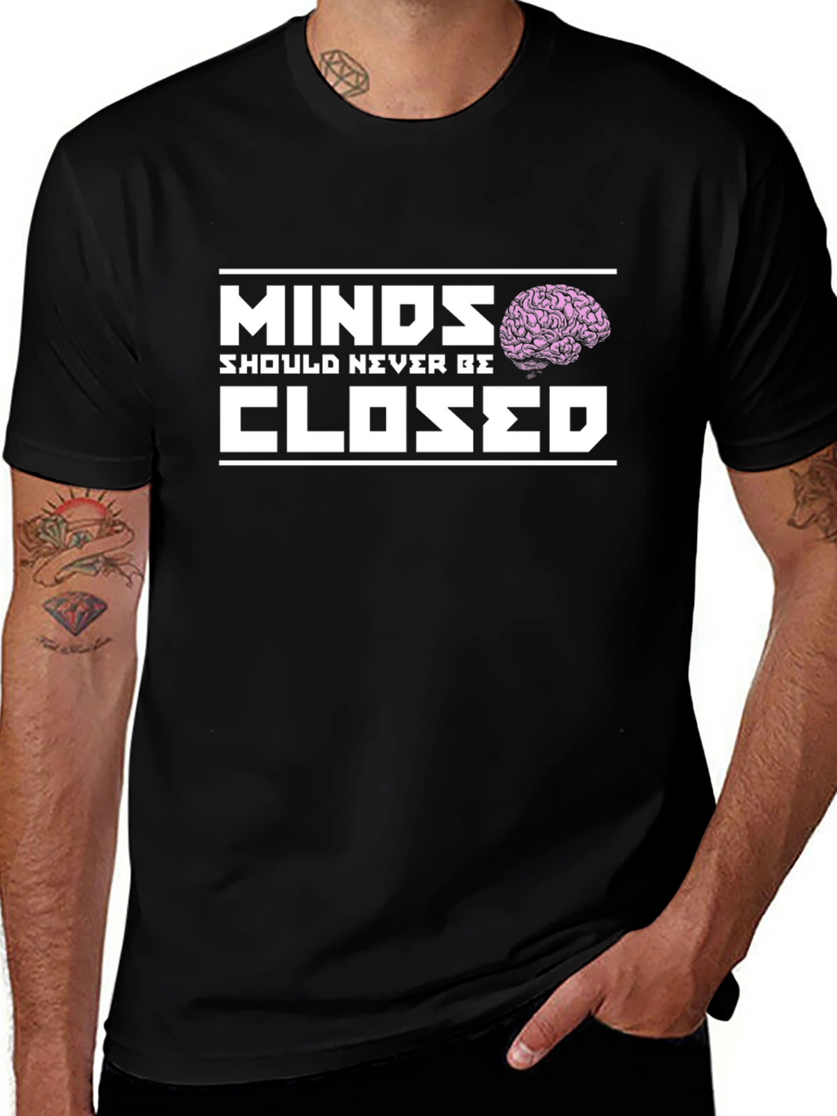 Minds Should Never Be Closed T-Shirt
