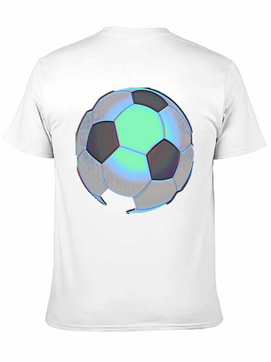 Soccer Ball Graphic Tee - Unique Design Comfortable Fit