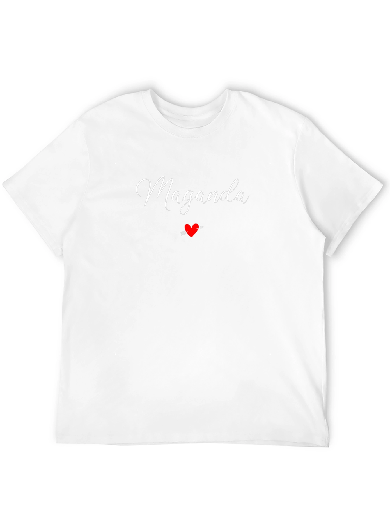 Maganda Heart Arrow Black T-Shirt