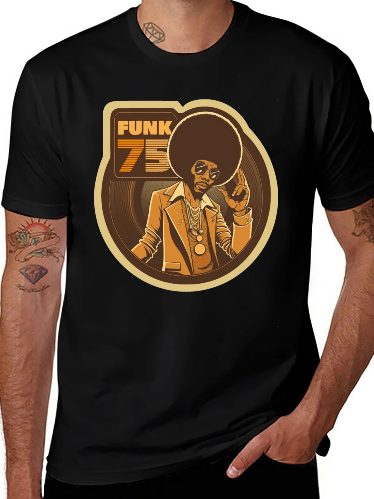 Funk 75 Graphic Tee - Retro Style
