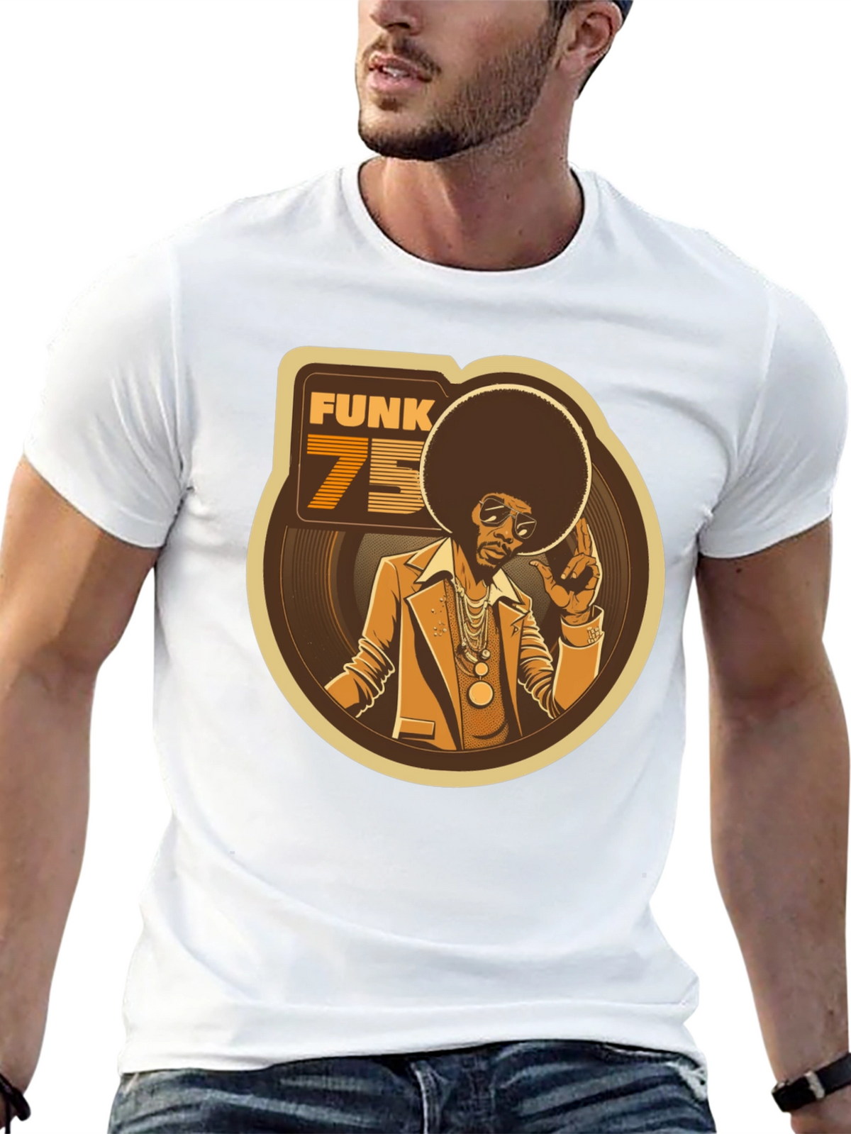 Funk 75 Graphic Tee - Retro Style