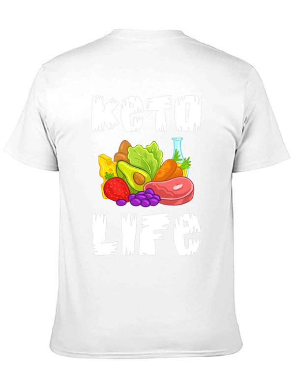 Keto Life Graphic Tee - Black T-Shirt