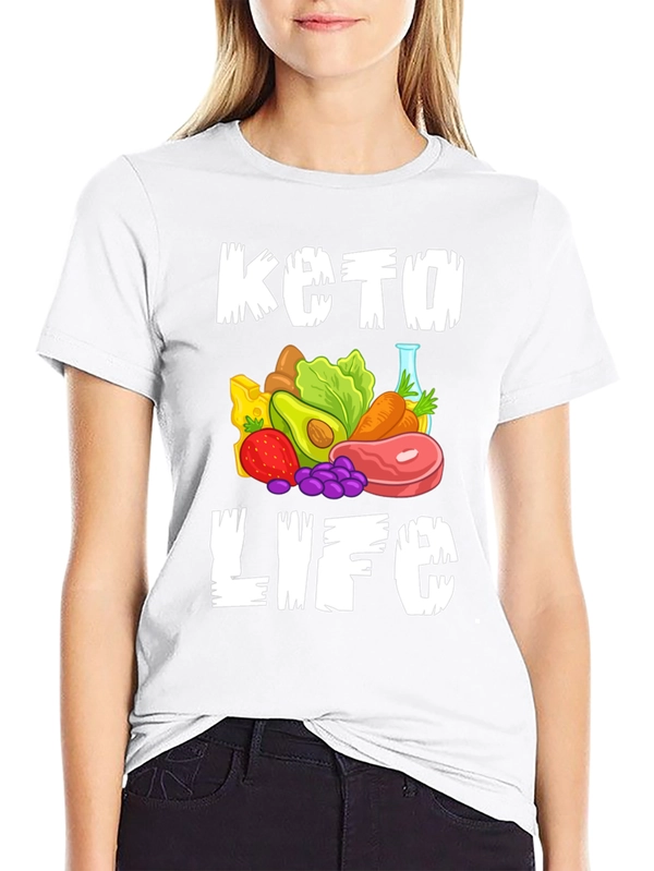 Keto Life Graphic Tee - Black T-Shirt