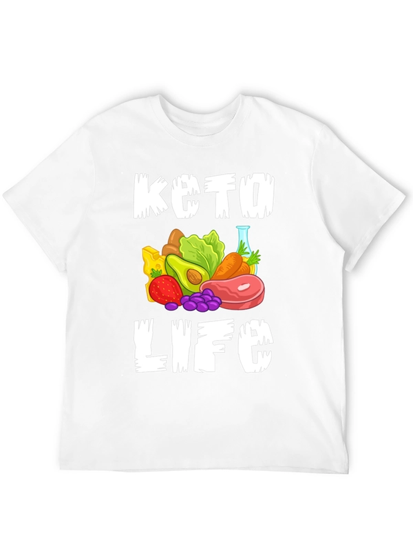 Keto Life Graphic Tee - Black T-Shirt
