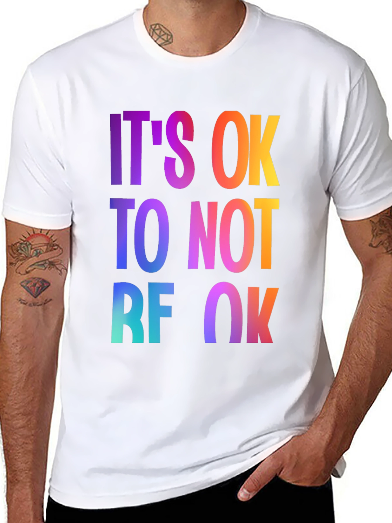 Its Ok to Not Be Ok Graphic Tee
