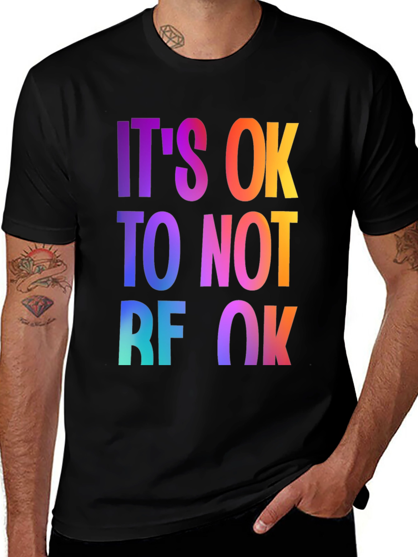Its Ok to Not Be Ok Graphic Tee