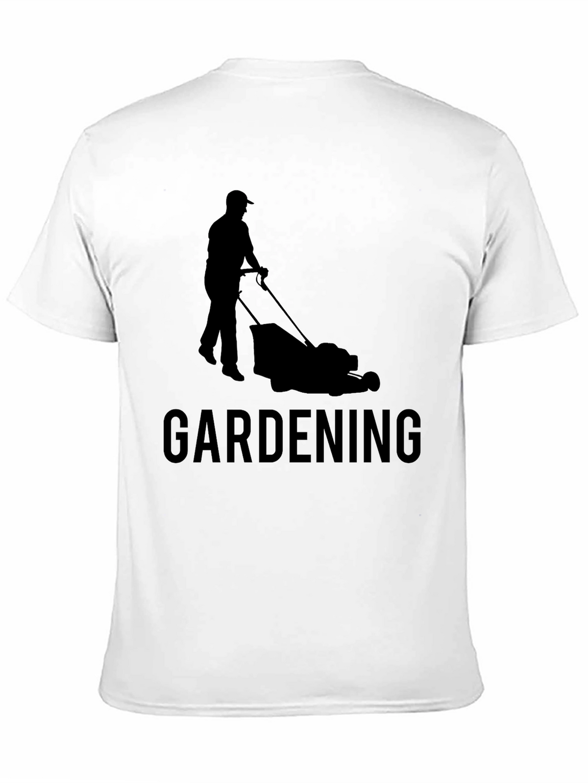Gardening T-Shirt - Lawn Mower Graphic