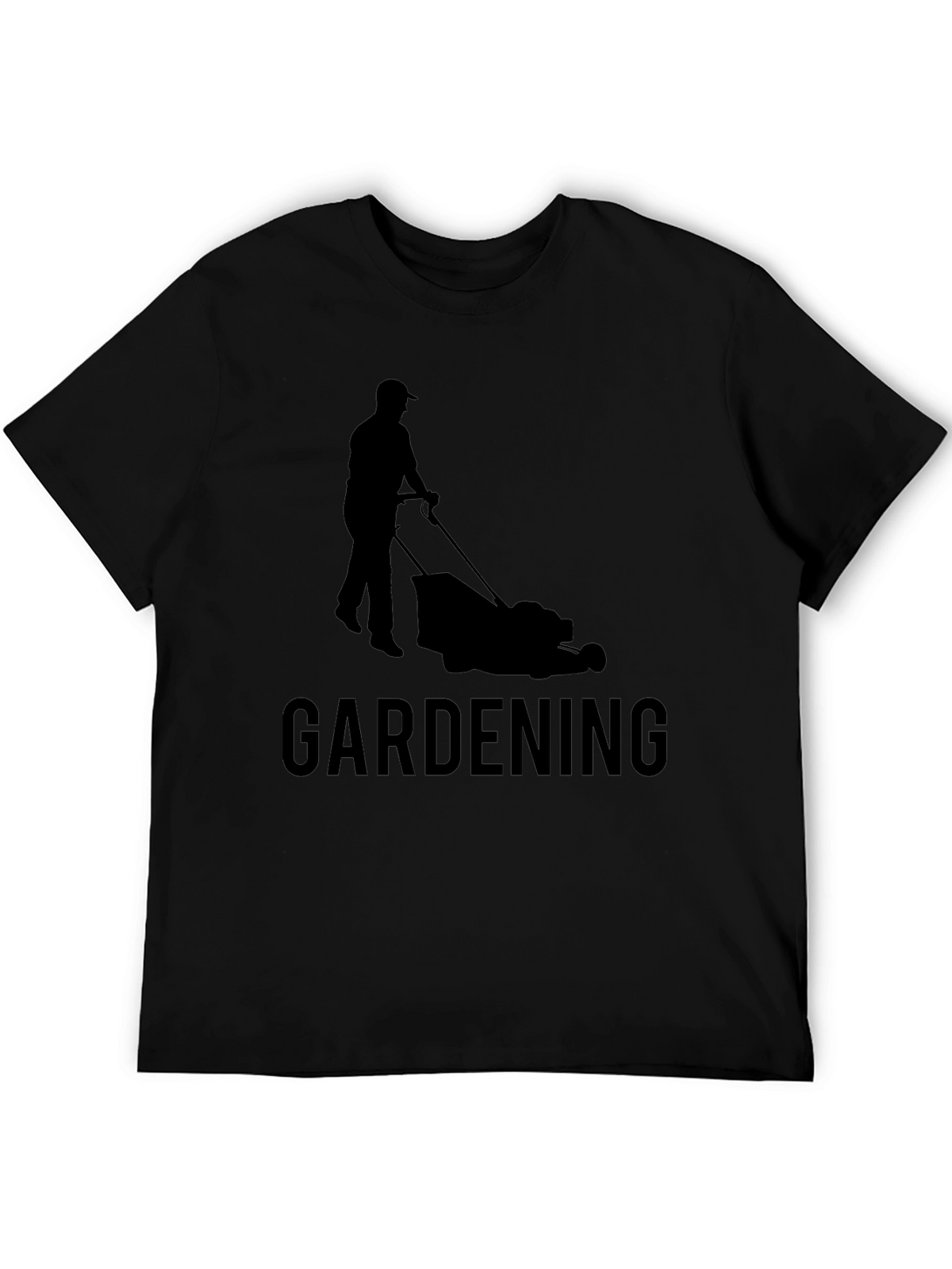 Gardening T-Shirt - Lawn Mower Graphic