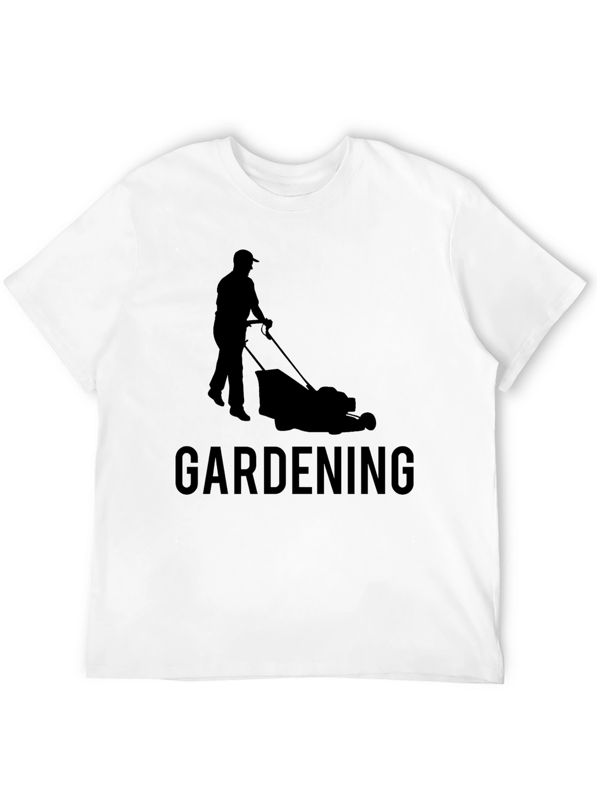 Gardening T-Shirt - Lawn Mower Graphic