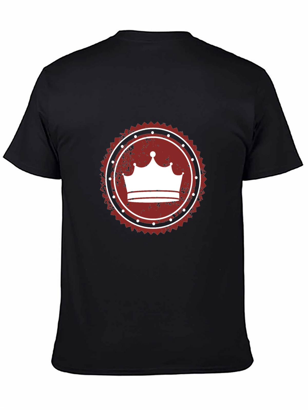 King Crown Seal Graphic Mens T-Shirt